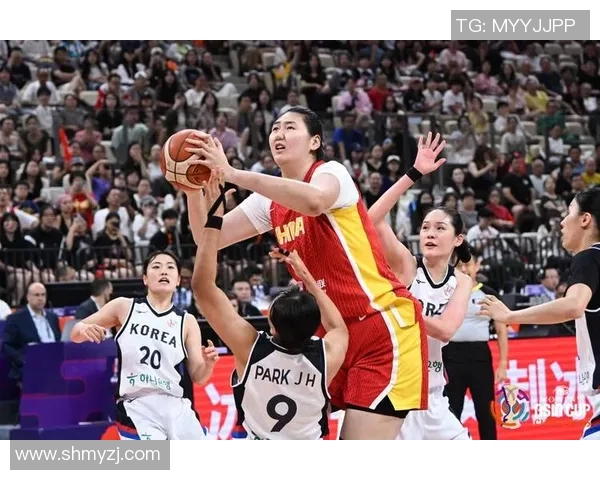 中国女篮激战中国台北队争夺亚洲篮球赛重要胜利